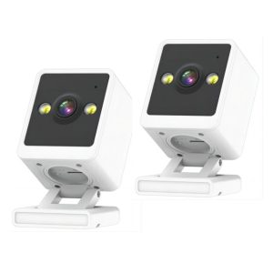 TOPVISION 2K Indoor/Outdoor Wi-Fi Security Camera with Color Night Vision, Wired Security Surveillance Camera with Motion & Sound Detection