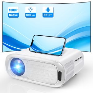 5G WiFi Bluetooth Projector, Native 1080P Outdoor Movie Projector with 350" Display, 18000L Home Theater Video Projector 4K Supported, LED Video Projector Compatible with TV Stick, Phone/PC Fakespot Review Analysis Analyze this product