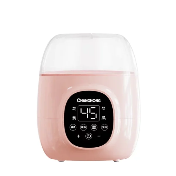2023 Upgrade Baby Bottle Warmer,Double Bottle Warmer for Breast Milk or Formula with Timer,24 Hours Keep Warm,White - Image 3