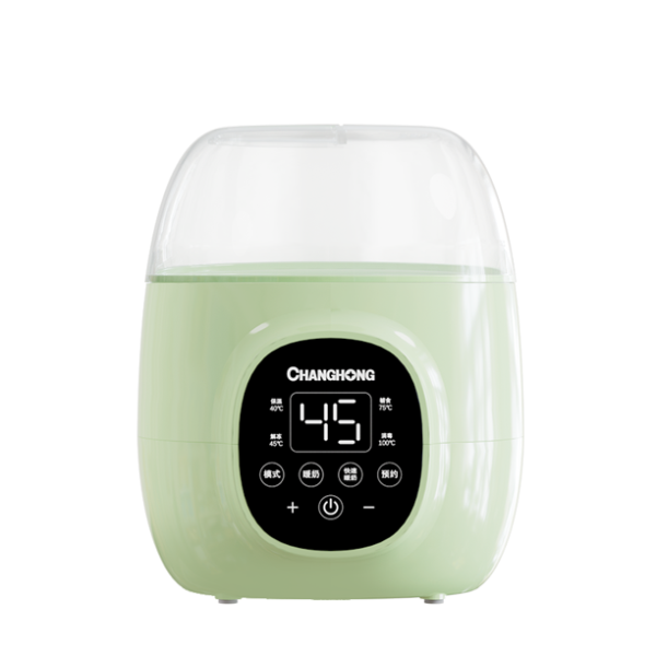 2023 Upgrade Baby Bottle Warmer,Double Bottle Warmer for Breast Milk or Formula with Timer,24 Hours Keep Warm,White - Image 2