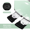 4 Slice Toaster Retro Stainless Steel Toasters with Bagel Defrost Cancel Function, 6 Browning Settings, Pastel Green - Image 3