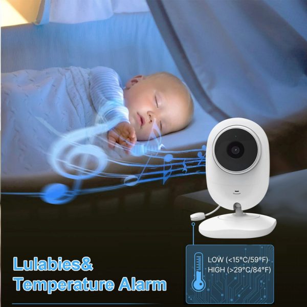 TOPVISION Baby Monitor with Camera and Audio, No Wi-Fi Security Camera for Baby/Home - Image 2