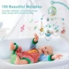 2023 Upgrade Baby Mobile for Crib, Crib Toys with Music and Lights,Hanging Rotating Animals Rattles,Remote Control,for Boy Girl Newborn Baby Toys - Image 3