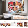 Projector with 5G WiFi & Bluetooth, 10000L Full HD 1080P Outdoor Portable Video Projector Support 4K, Home Theater Movie Projector Compatible with HDMI, VGA, USB, Laptop, iOS & Android Phone - Image 6