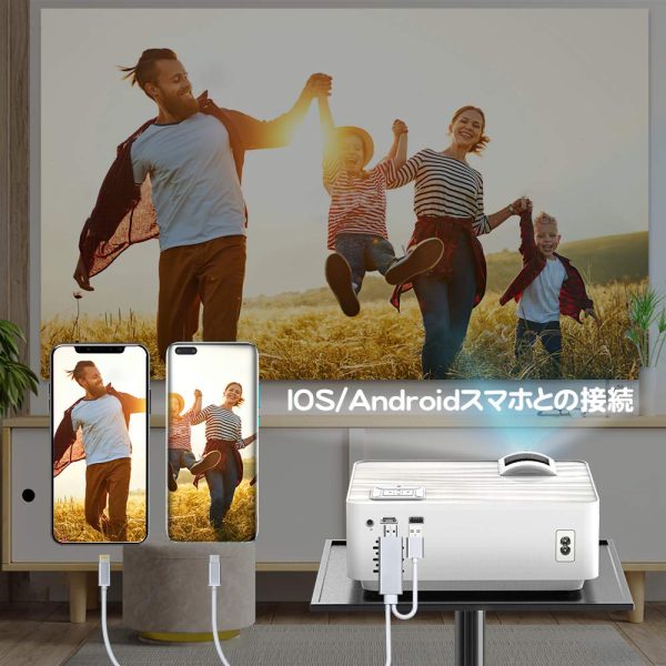 TOPVISION 5000Lux Projector With Screen - Image 3