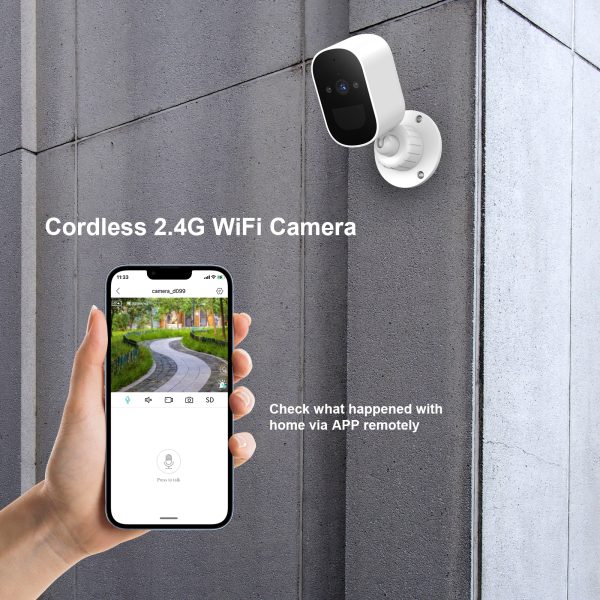 TOPVISION Wireless Security Cameras Outdoor with Spotlight, 4MP WiFi Cameras for Home Security System, Surveillance Camera with Color Night Vision, IP65 Weatherproof, - Image 8