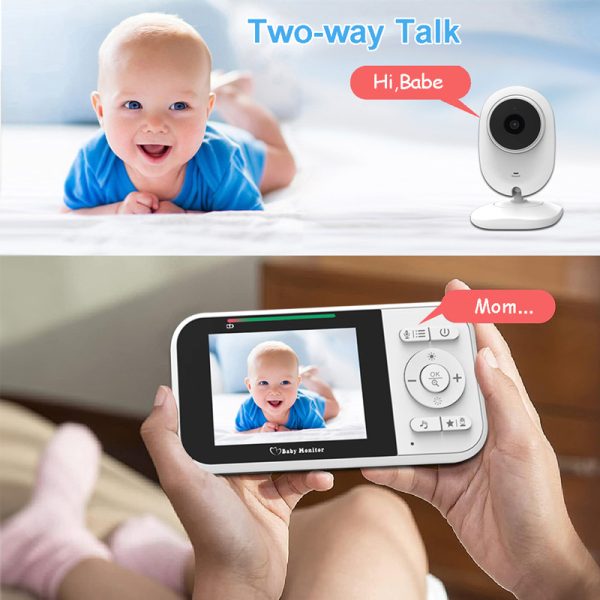 TOPVISION Baby Monitor with Camera and Audio, No Wi-Fi Security Camera for Baby/Home - Image 3