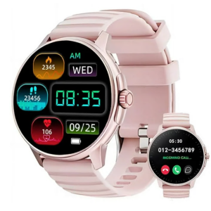 TOPVISION Smart Watch,Sport Watch with 50+ Sports Modes,1.32" Touch Screen,Fitness Tracker with APP, IP68 Waterproof, DIY Watch Face, Message Notification