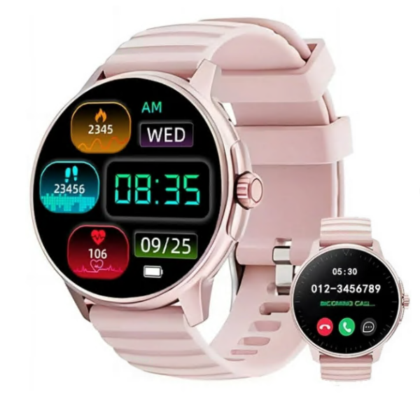 TOPVISION Smart Watch, 1.39 Inch Round Screen, Multiple Movement Modes, Answering And Making Calls