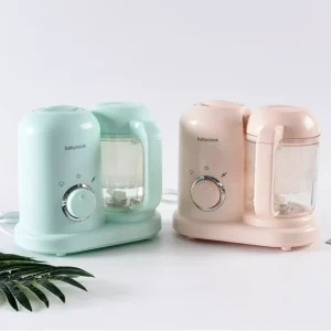 2023 Upgrade Baby Food Maker, Puree Food Processor,Blender Grinder Steamer Cooks & Blends Healthy Homemade Baby Food Green