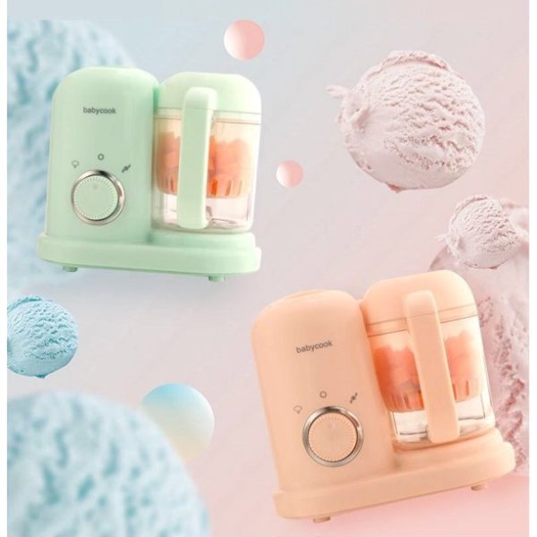 2023 Upgrade Baby Food Maker, Puree Food Processor,Blender Grinder Steamer Cooks & Blends Healthy Homemade Baby Food Green - Image 3