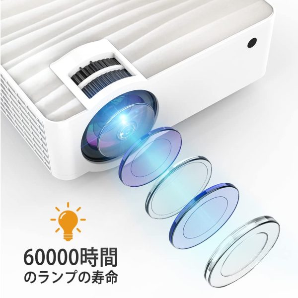 TOPVISION 5000Lux Projector With Screen - Image 6