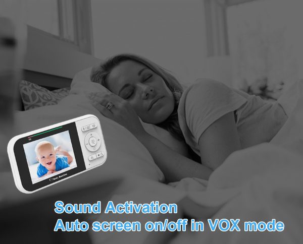 TOPVISION Baby Monitor with Camera and Audio, No Wi-Fi Security Camera for Baby/Home - Image 6