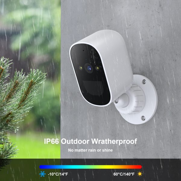 TOPVISION Wireless Security Cameras Outdoor with Spotlight, 4MP WiFi Cameras for Home Security System, Surveillance Camera with Color Night Vision, IP65 Weatherproof, - Image 4