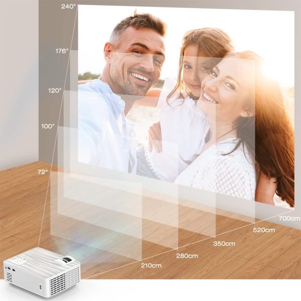 TOPVISION 5000Lux Projector With Screen - Image 7