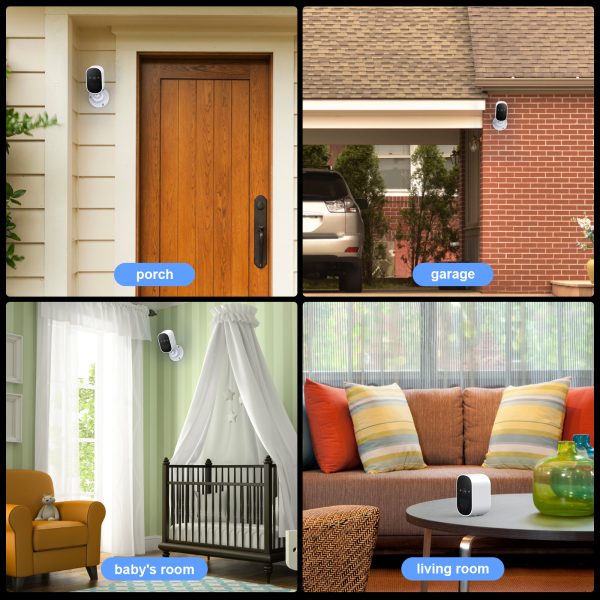 TOPVISION Wireless Security Cameras Outdoor with Spotlight, 4MP WiFi Cameras for Home Security System, Surveillance Camera with Color Night Vision, IP65 Weatherproof, - Image 3