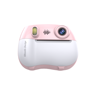 Kids Camera Instant Print, 1080P Portable Digital Cameras with 32G SD Card, Gift for Boys & Girls - Pink