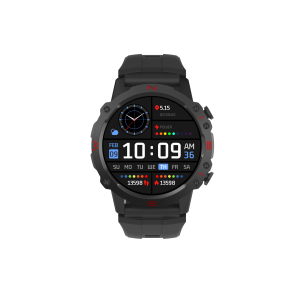 TOPVISION Smart Watch, IP68 Waterproof Fitness Sport Watch with Touch Screen for Android, IOS Women, Men, Black