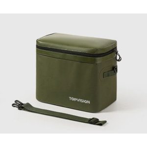 TOPVISION Camping Cooler Bag 20L, Portable Soft Sided Cooler Bag for Travel, Camping, Beach Picnic, Keeps Warm, Cold