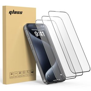 TOPVISION Screen Protector for iPhone 15 16 Tempered Glass HD Clear Easy Installation 3 Pack 39734ba6 2f71 4157 a825 c99db84b37f8.c52b8ee82b318b410933603c28c9796e.jpeg